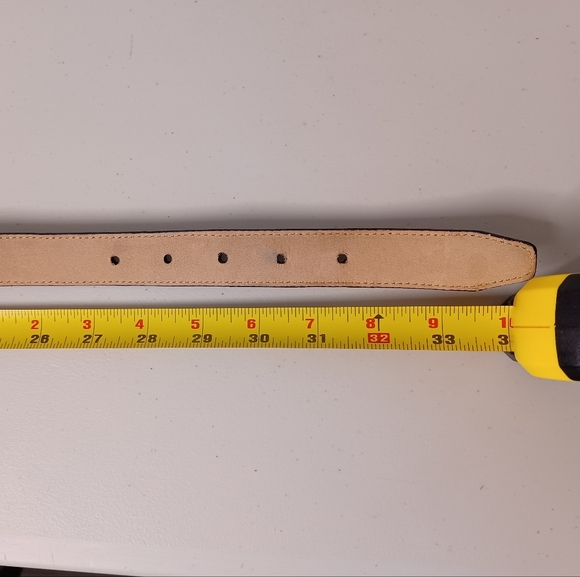 Brighton Museum Collection Brass Buckle Leather Belt - Picture 11 of 13